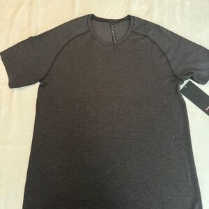 Men’s black Lululemon shirt size large workout tee